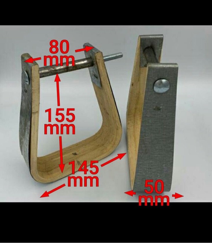 ESTRIBO MADEIRA BASE DE 5cm