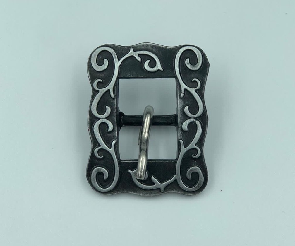 Fivela Zamac Ramo Oxidada(17mm)
