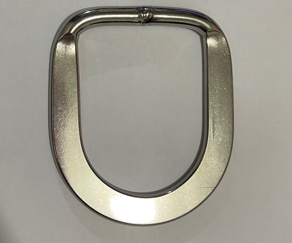 1/2 Argola 50mm ( Parede 11 mm )