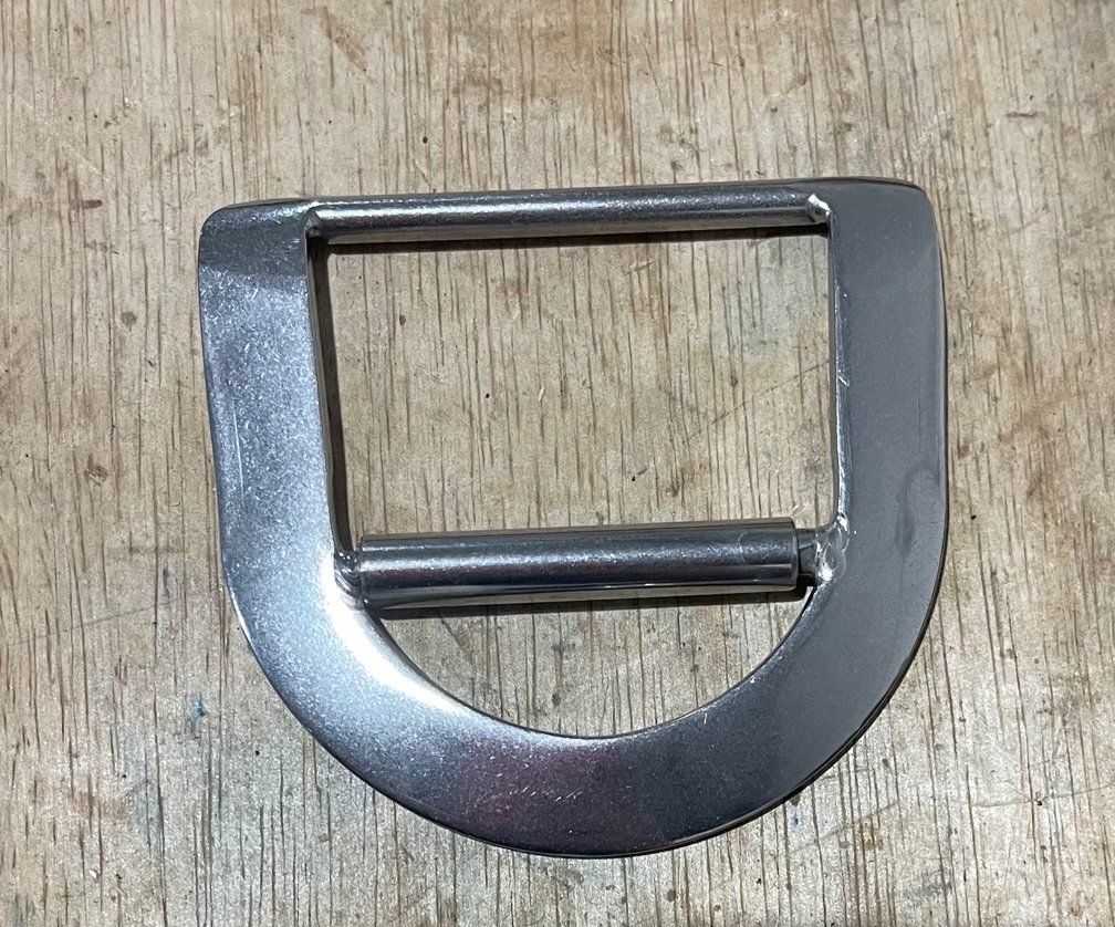 1/2 Argola c/ Rolete 70 mm Parede 15 mm