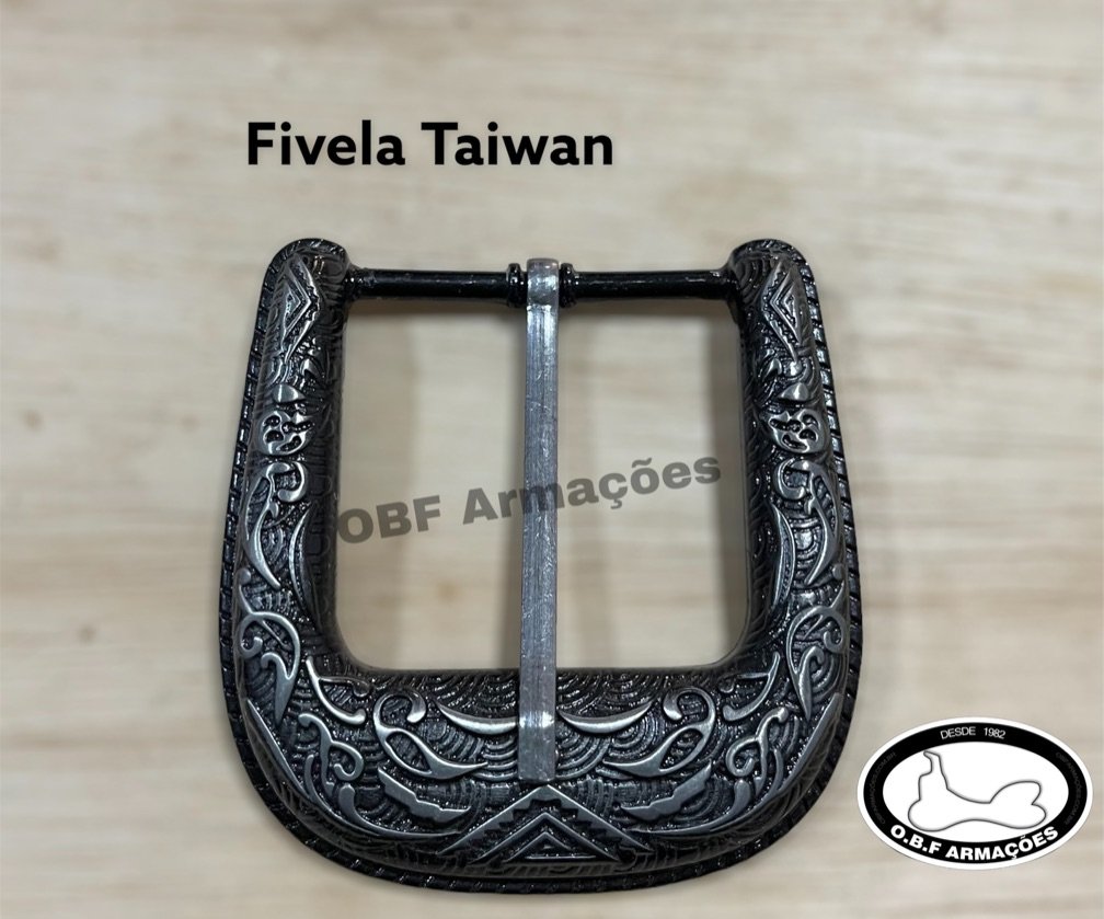 Fivela Taiwan ( Cinza )