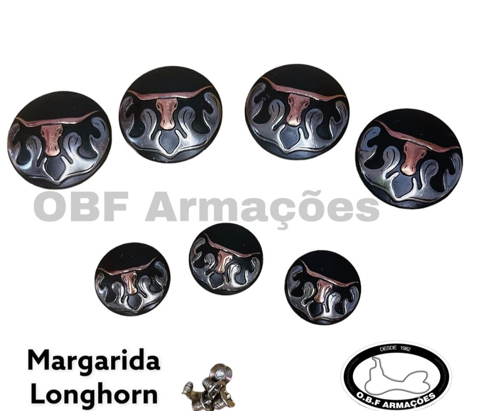 Jogo Margarida Longhorn ( P/ Cinto) Zamac
