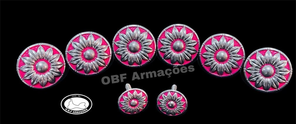 Margarida Flor (Rosa) Inox
